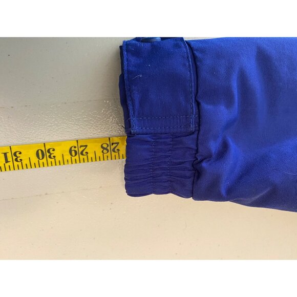 Carhartt Blue Insulated Jacket Zip Closure & Pockets Fleece XL - Picture 11 of 11